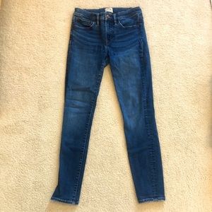 J. Crew Toothpick Denim Skinny Jeans Size 27 (4)